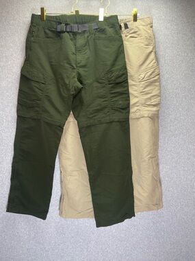 The North Face Paramount Peak Convertible Nylon Hiking Outdoor Pants Bundle